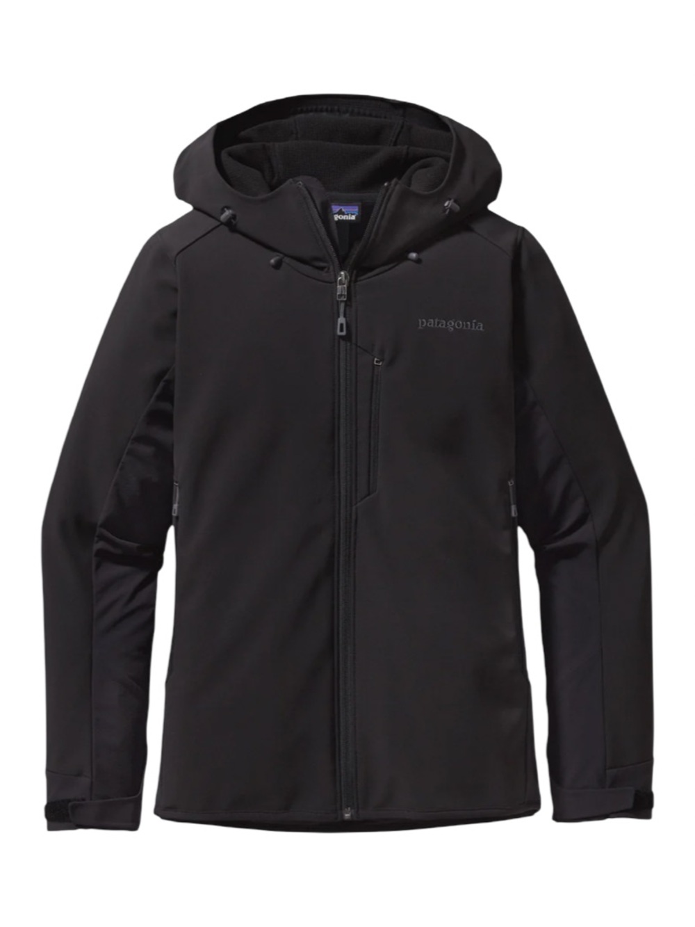 Patagonia Women's Black Adze Hybrid Hoody Jacket Small Outdoor Gorpcore Winter